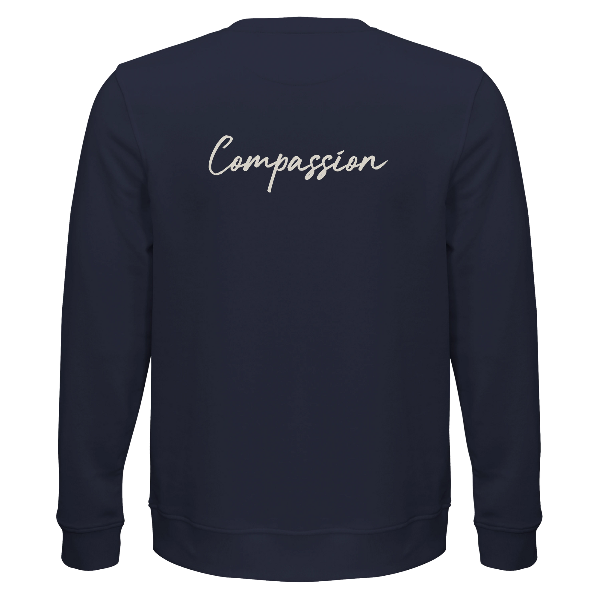 Compassion - "The Space We Share" Sweatshirt French Navy 2
