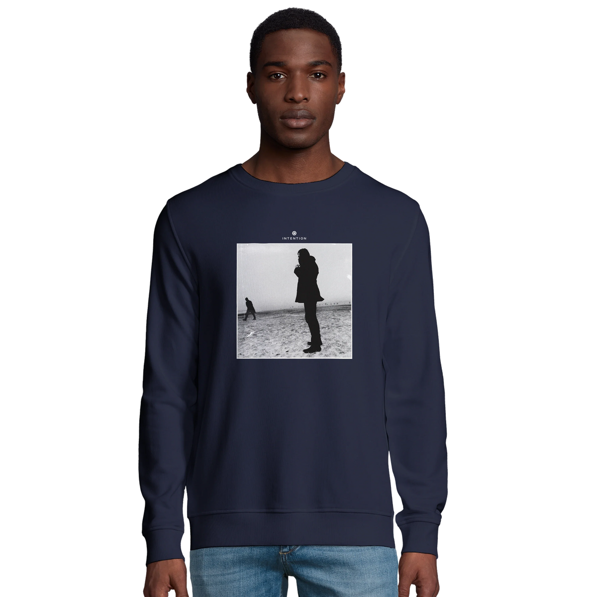 Compassion - "The Space We Share" Sweatshirt French Navy 3