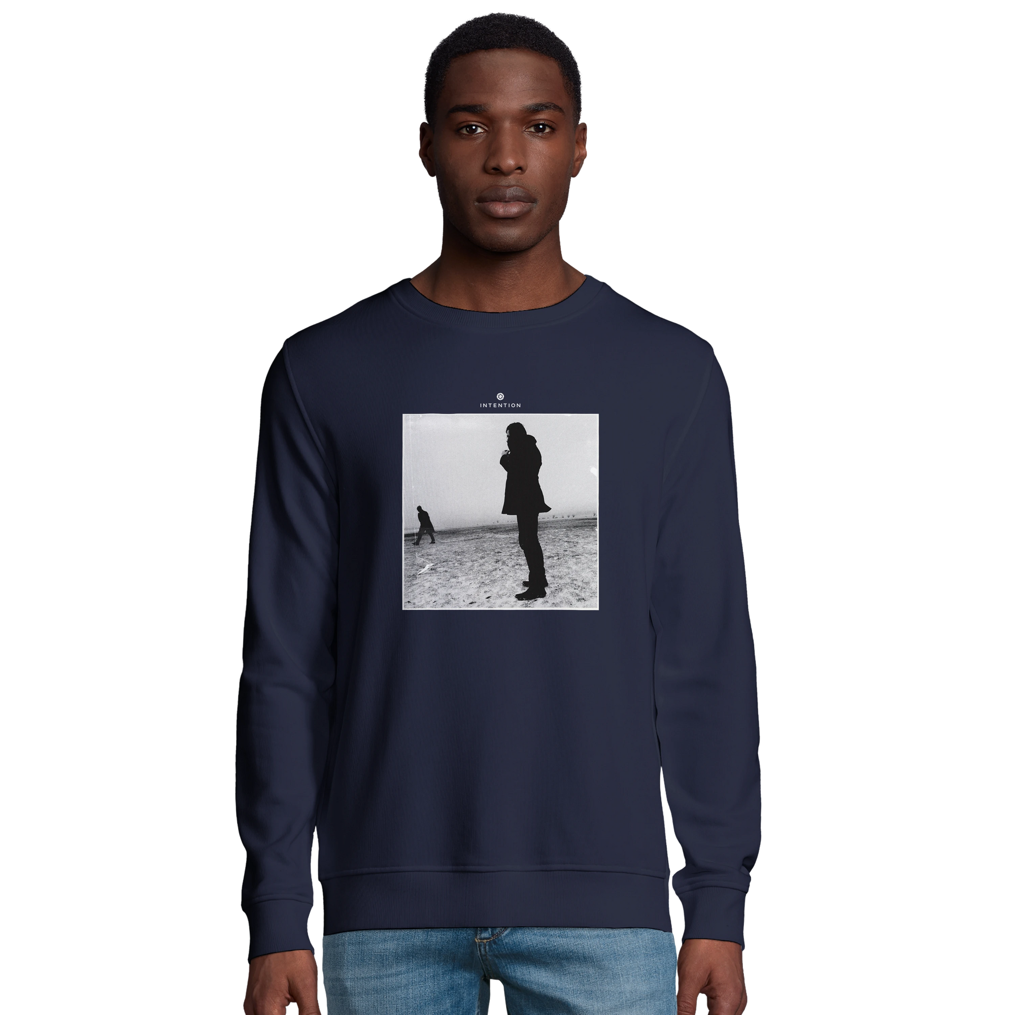 Compassion - "The Space We Share" Sweatshirt French Navy 3