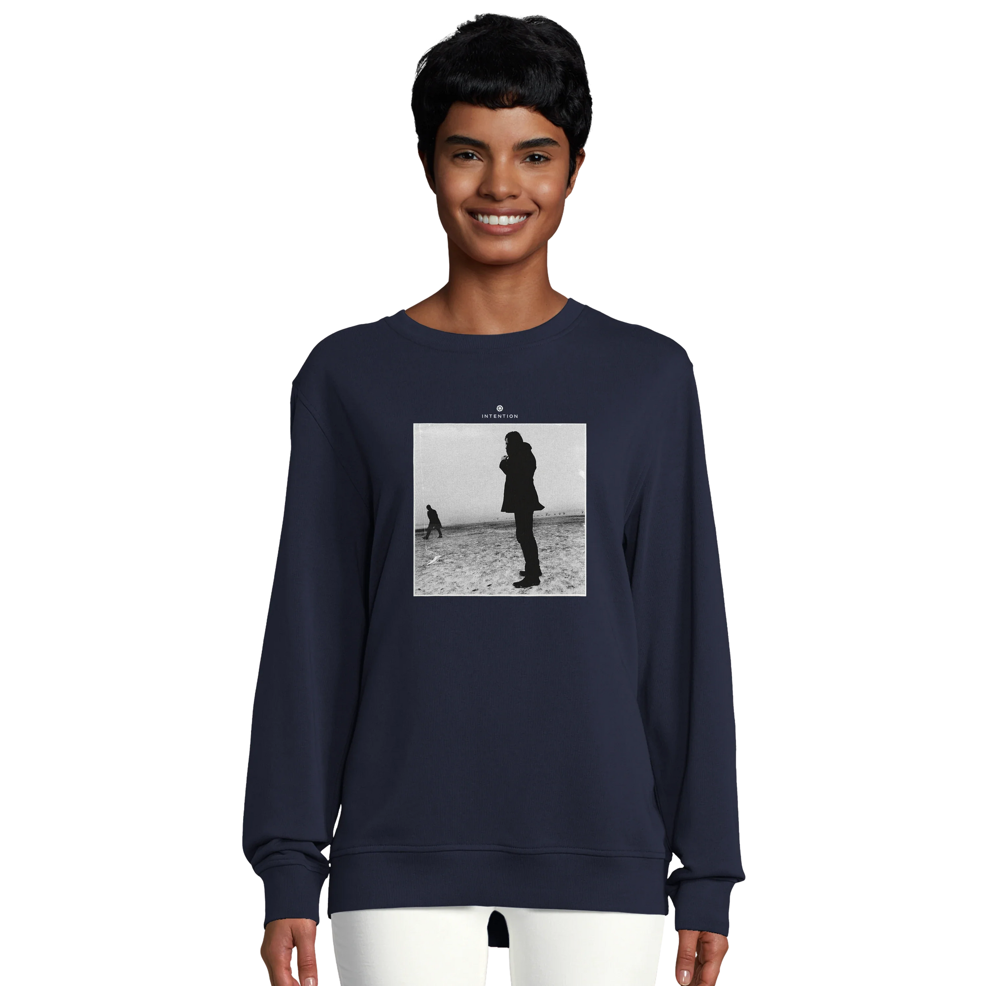 Compassion - "The Space We Share" Sweatshirt French Navy 5