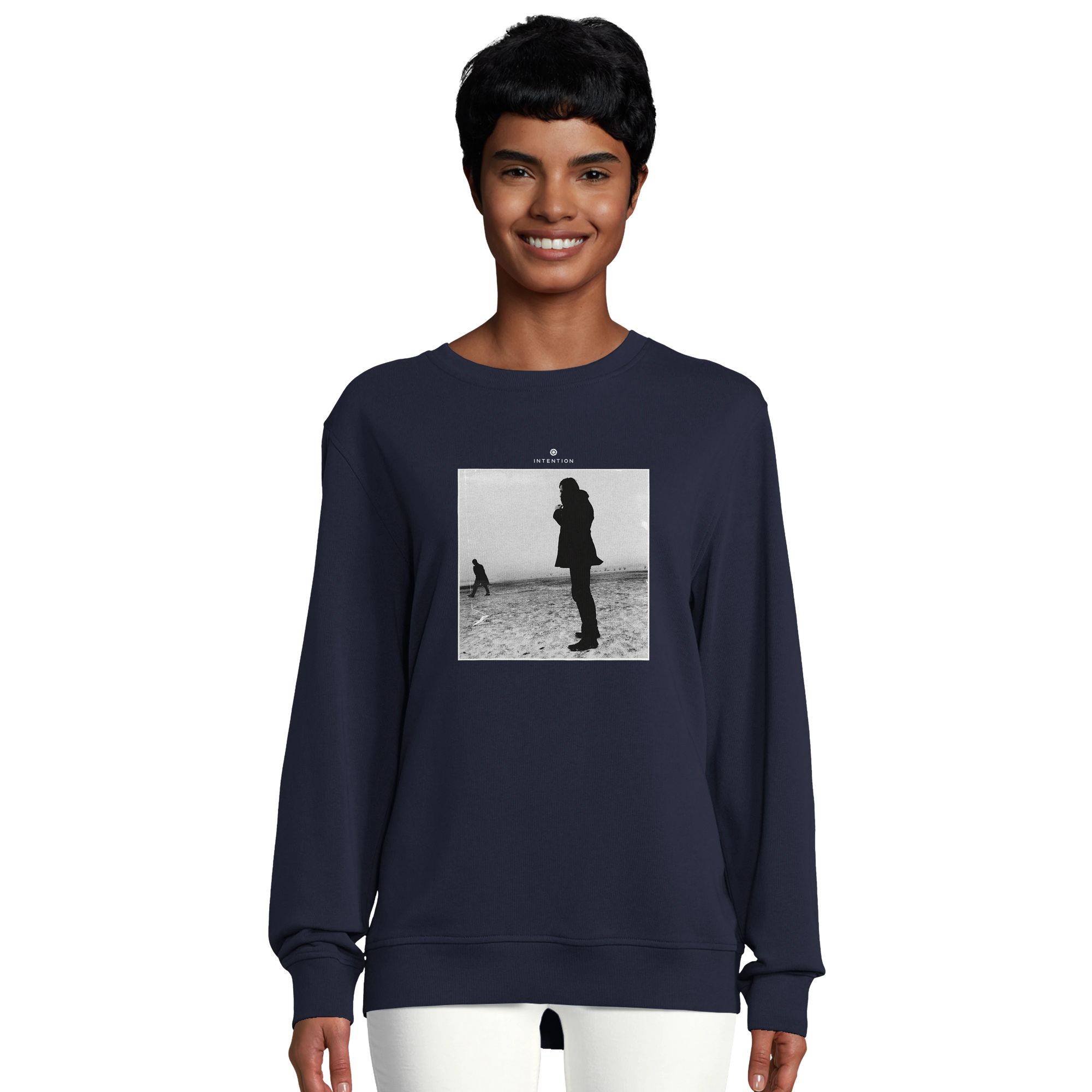 Compassion - "The Space We Share" Sweatshirt French Navy 5