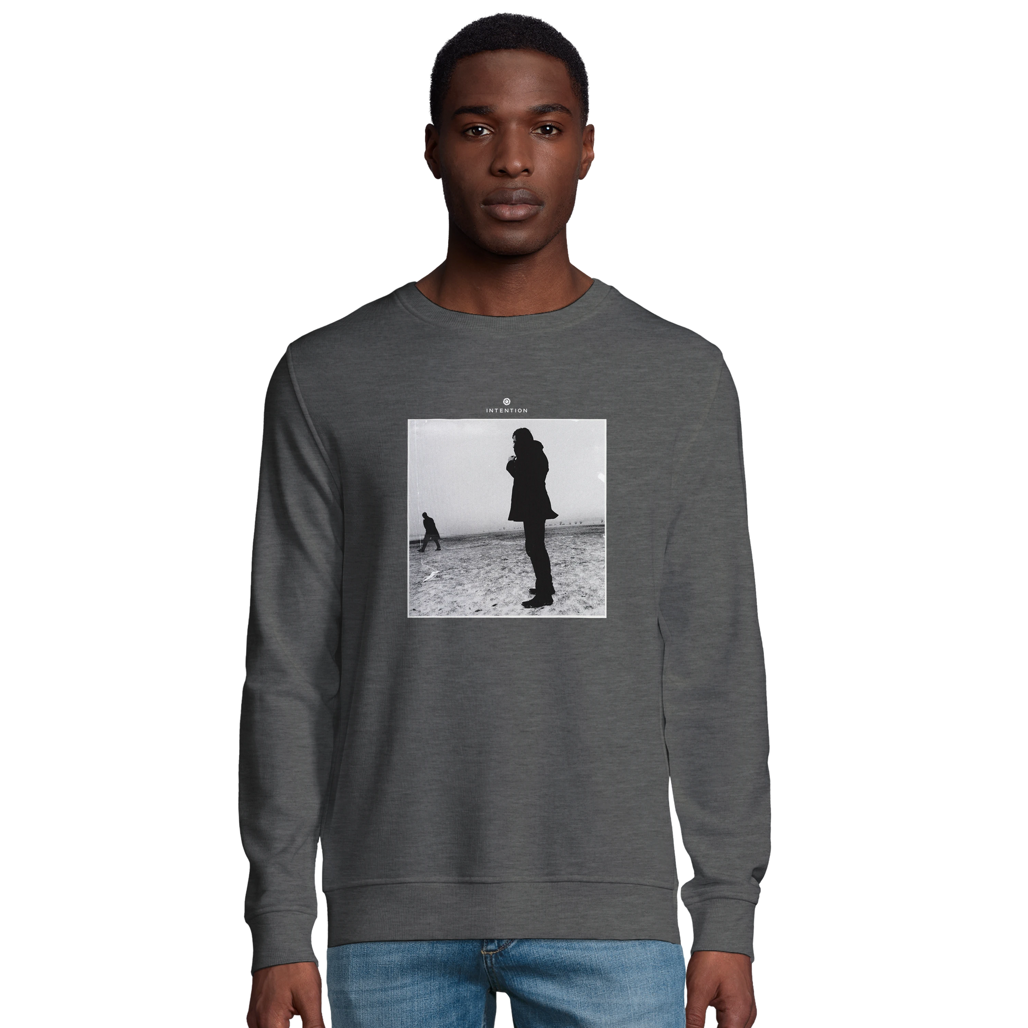 Compassion - "The Space We Share" Sweatshirt Grey Melange 3