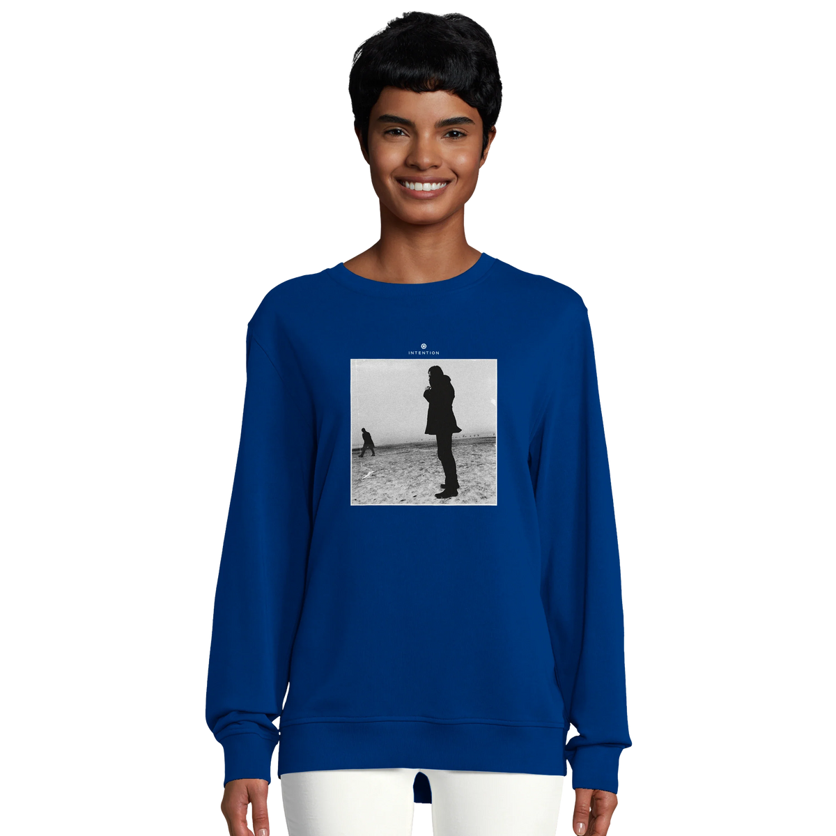 Compassion - "The Space We Share" Sweatshirt Royal Blue 5