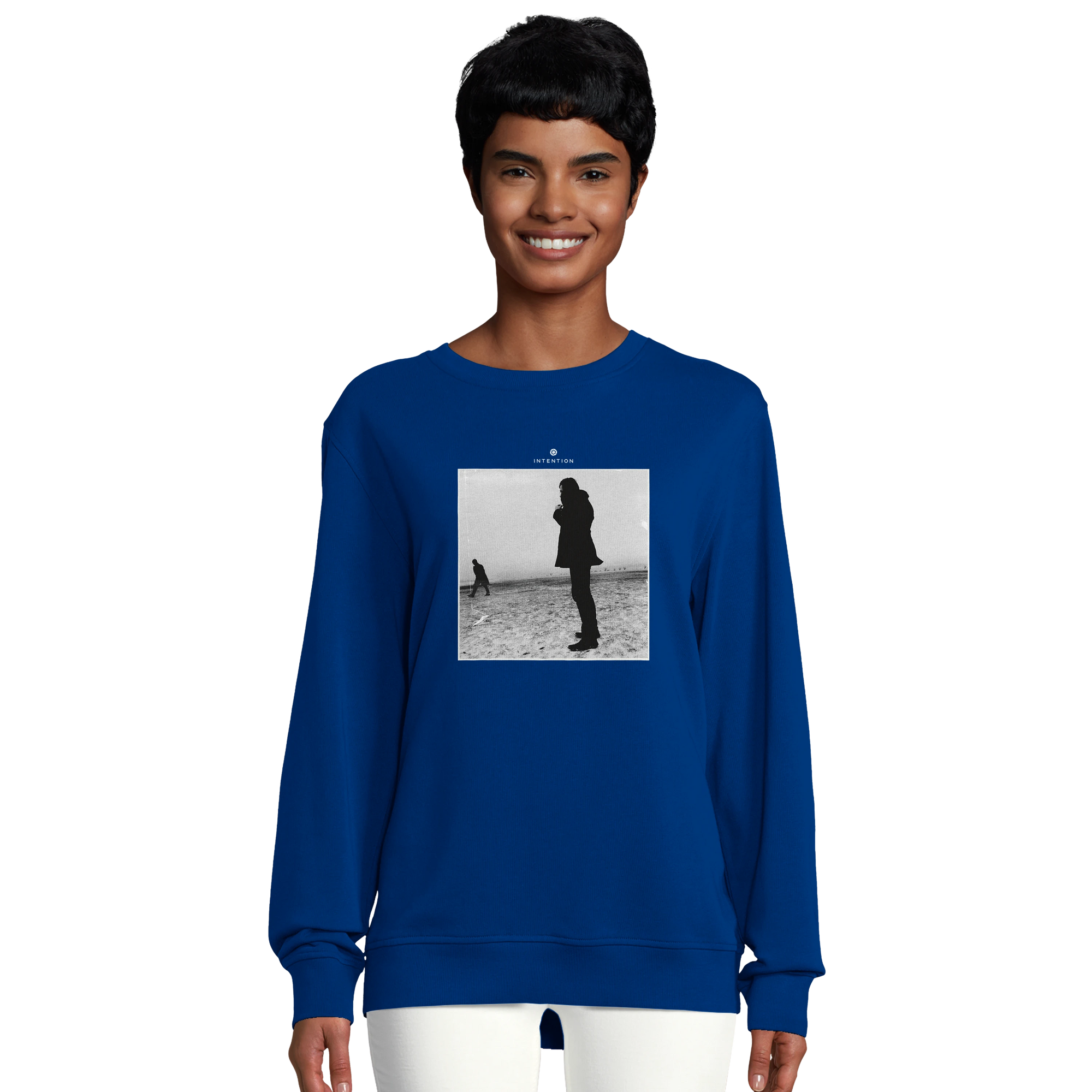 Compassion - "The Space We Share" Sweatshirt Royal Blue 5