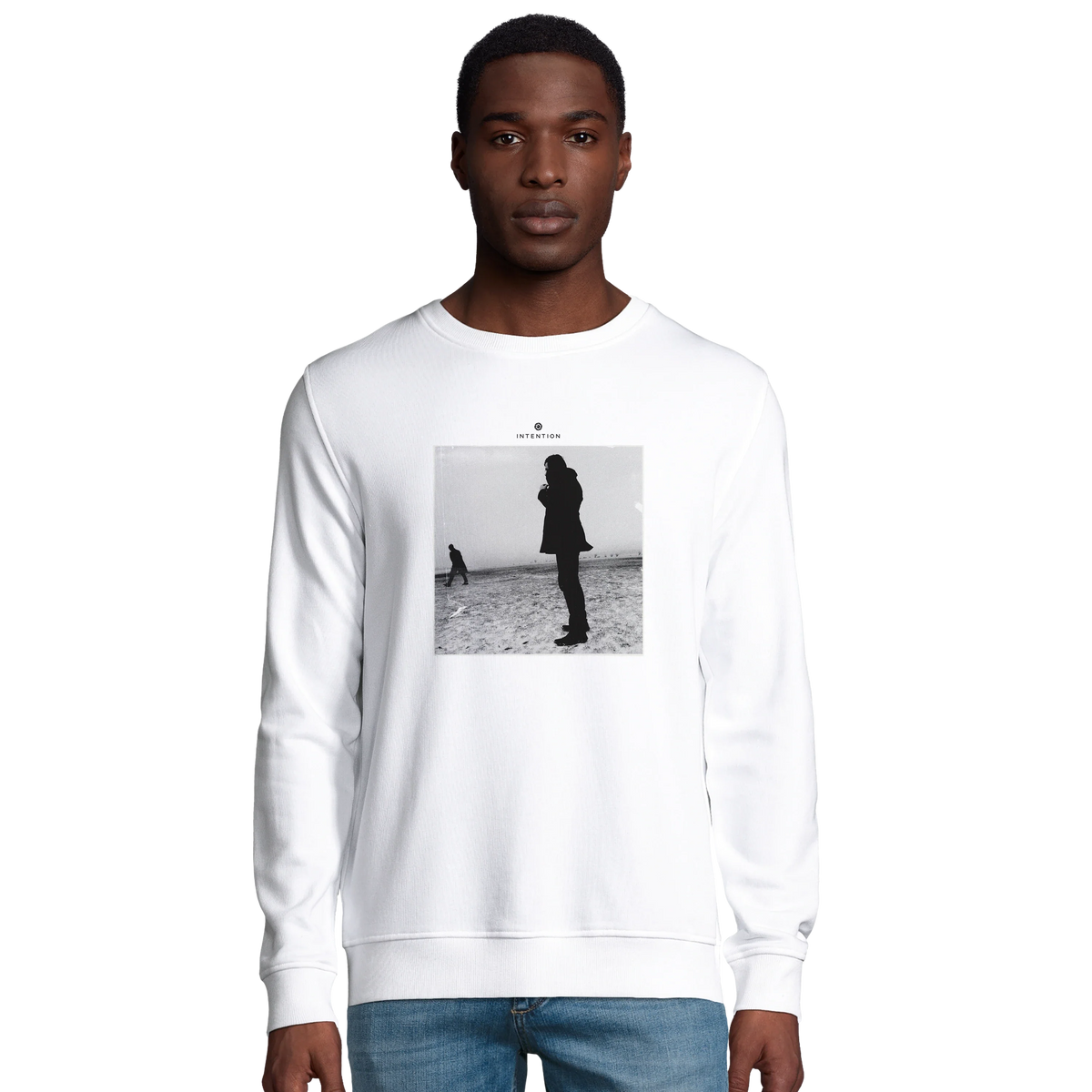 Compassion - "The Space We Share" Sweatshirt White 3
