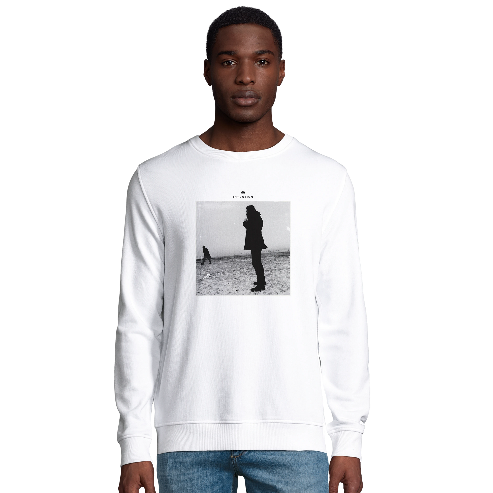 Compassion - "The Space We Share" Sweatshirt White 3