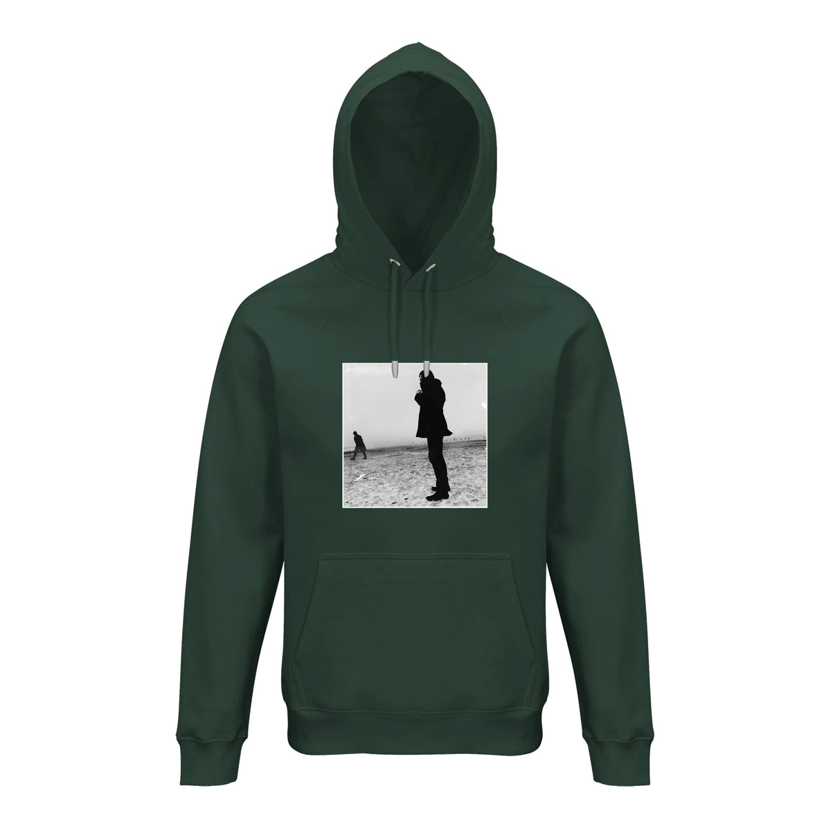 Compassion - "The Space We Share" Hoodie Bottle Green 1