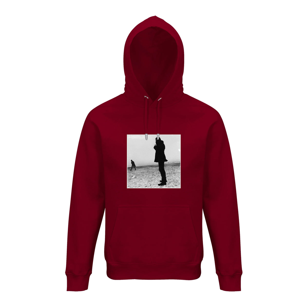 Compassion - "The Space We Share" Hoodie Burgundy 1