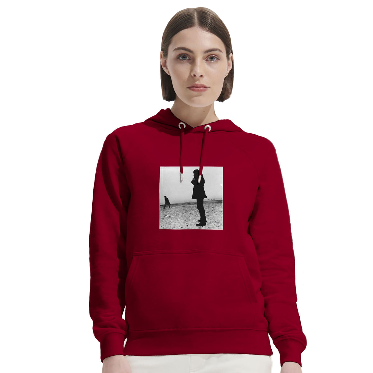 Compassion - "The Space We Share" Hoodie Burgundy 5