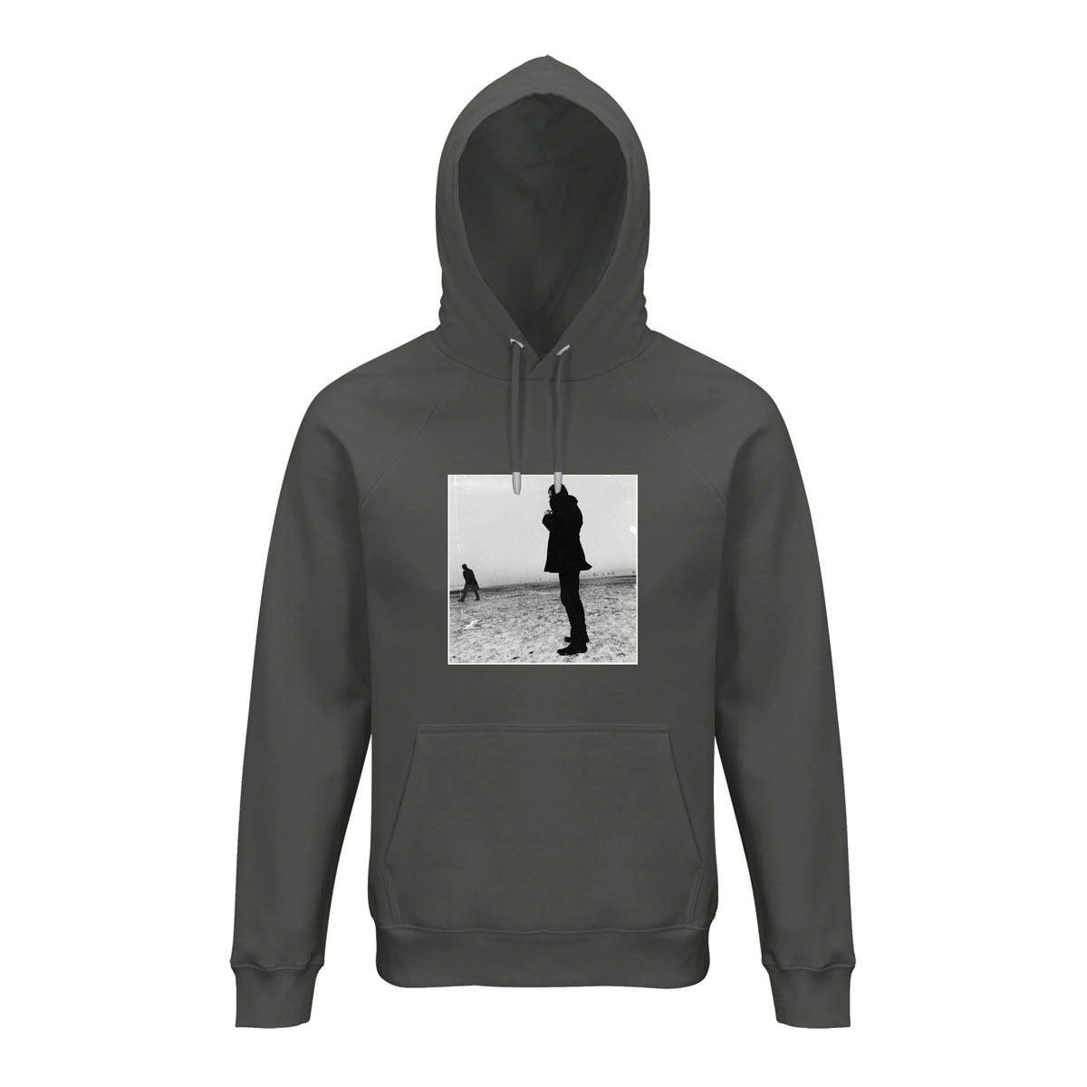 Compassion - "The Space We Share" Hoodie charcoal melange 1
