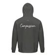Compassion - "The Space We Share" Hoodie charcoal melange 2
