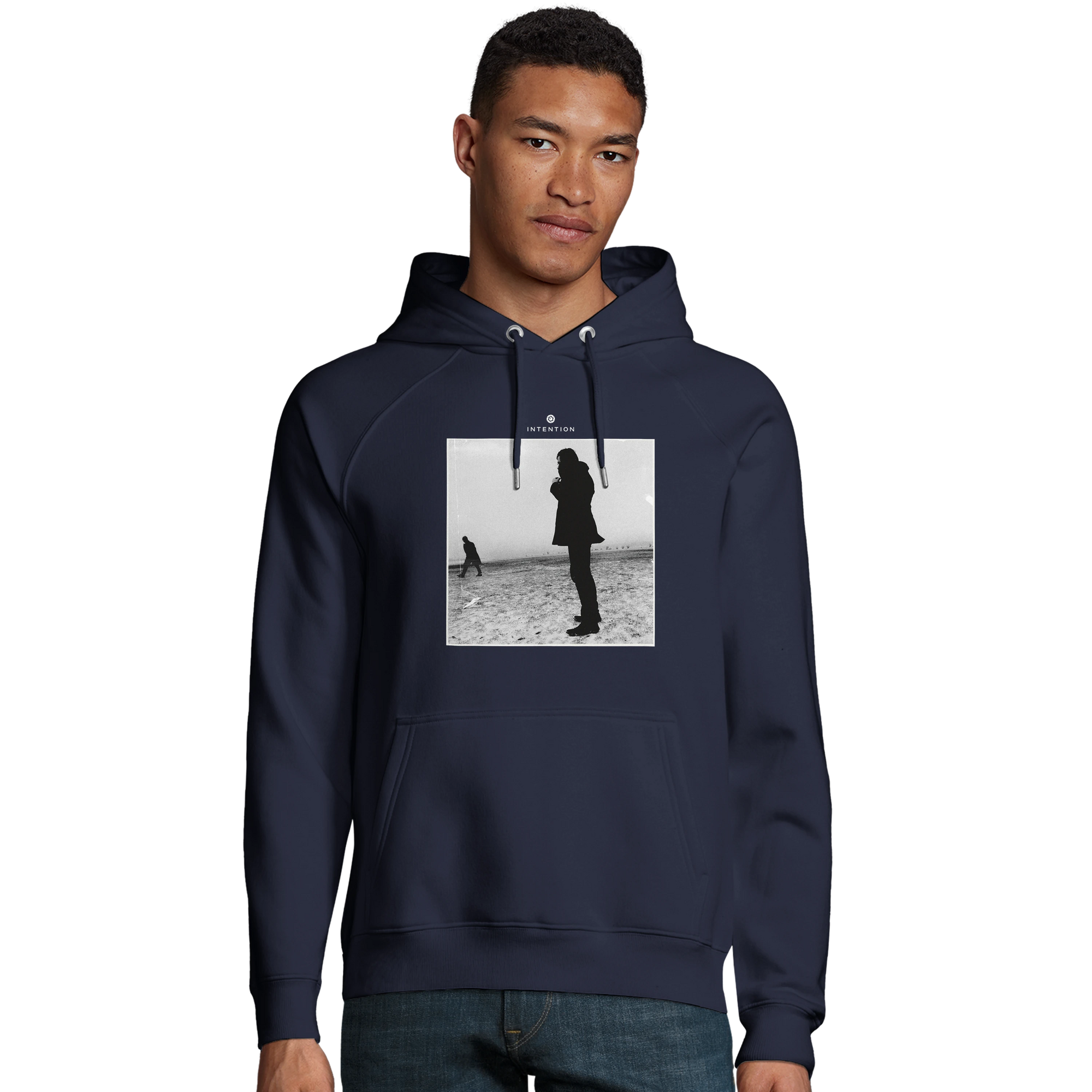 Compassion - "The Space We Share" Hoodie French Navy 3