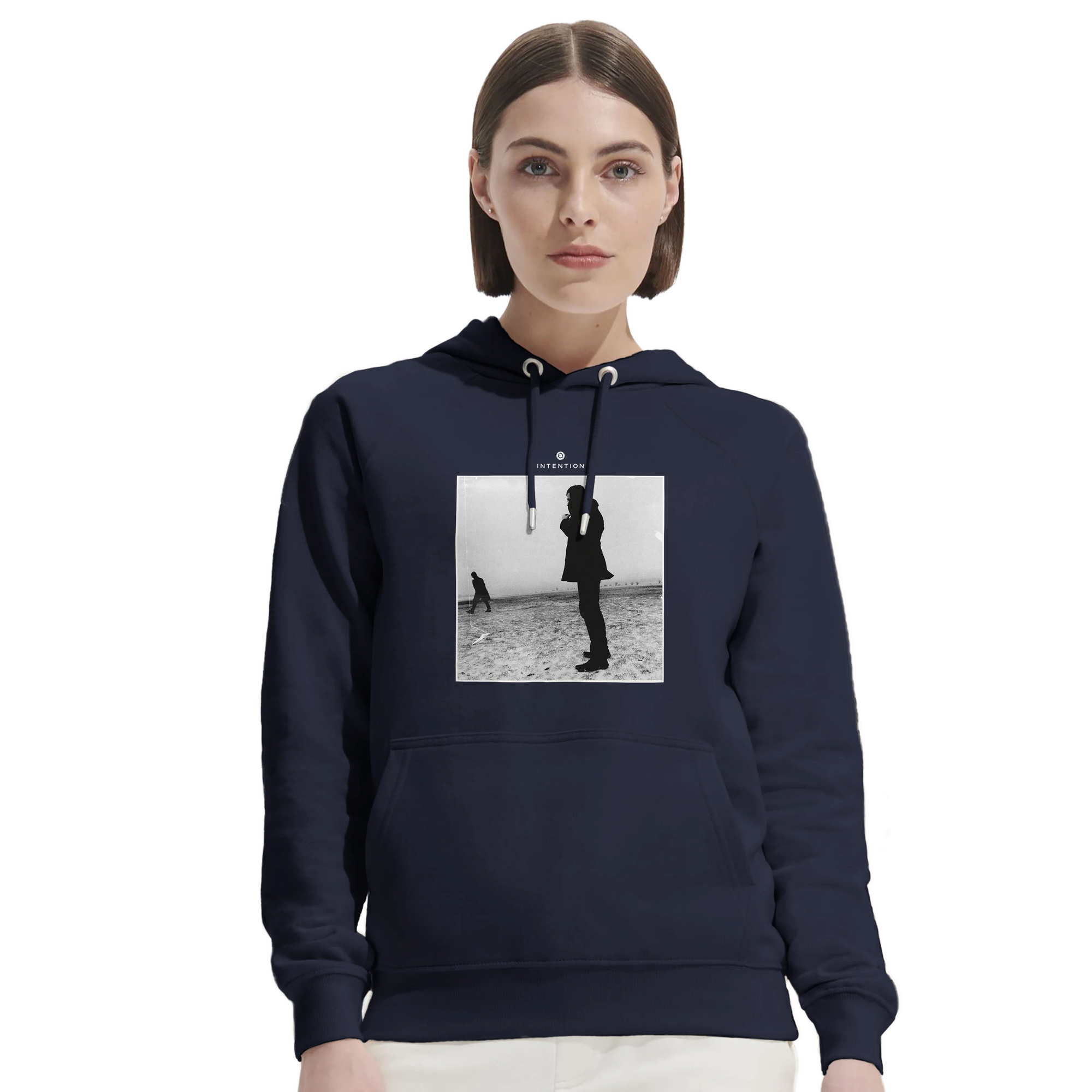 Compassion - "The Space We Share" Hoodie French Navy 5