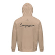 Compassion - "The Space We Share" Hoodie Khaki 2