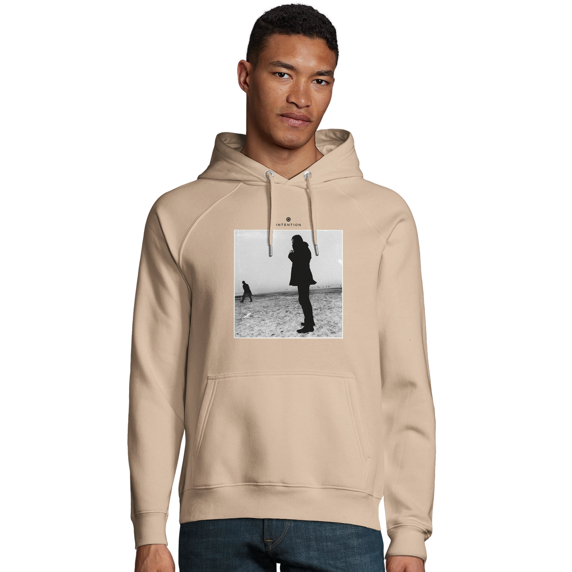 Compassion - "The Space We Share" Hoodie Khaki 3