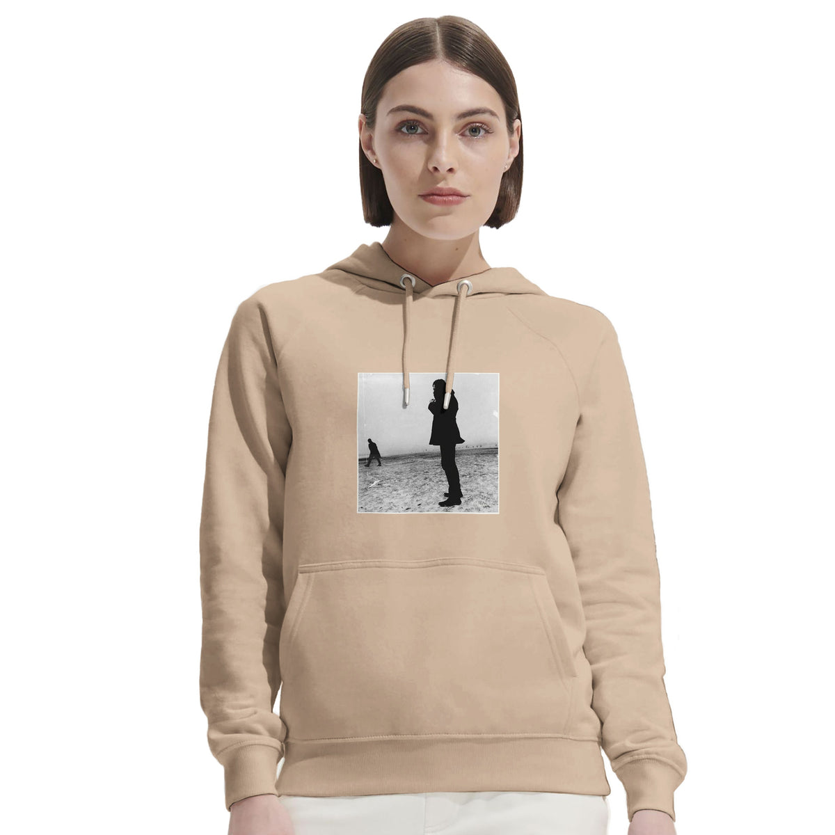 Compassion - "The Space We Share" Hoodie Khaki 5