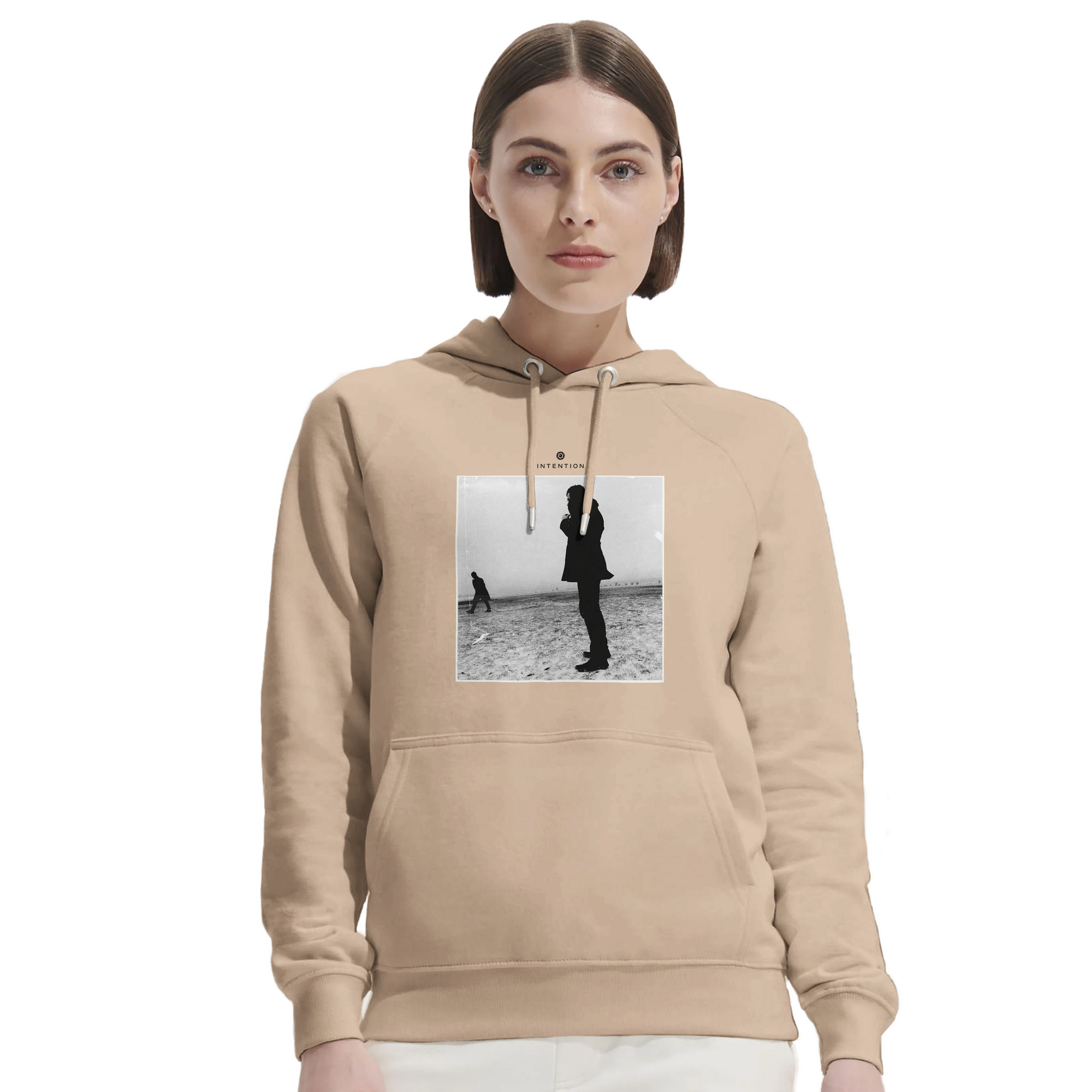 Compassion - "The Space We Share" Hoodie Khaki 5