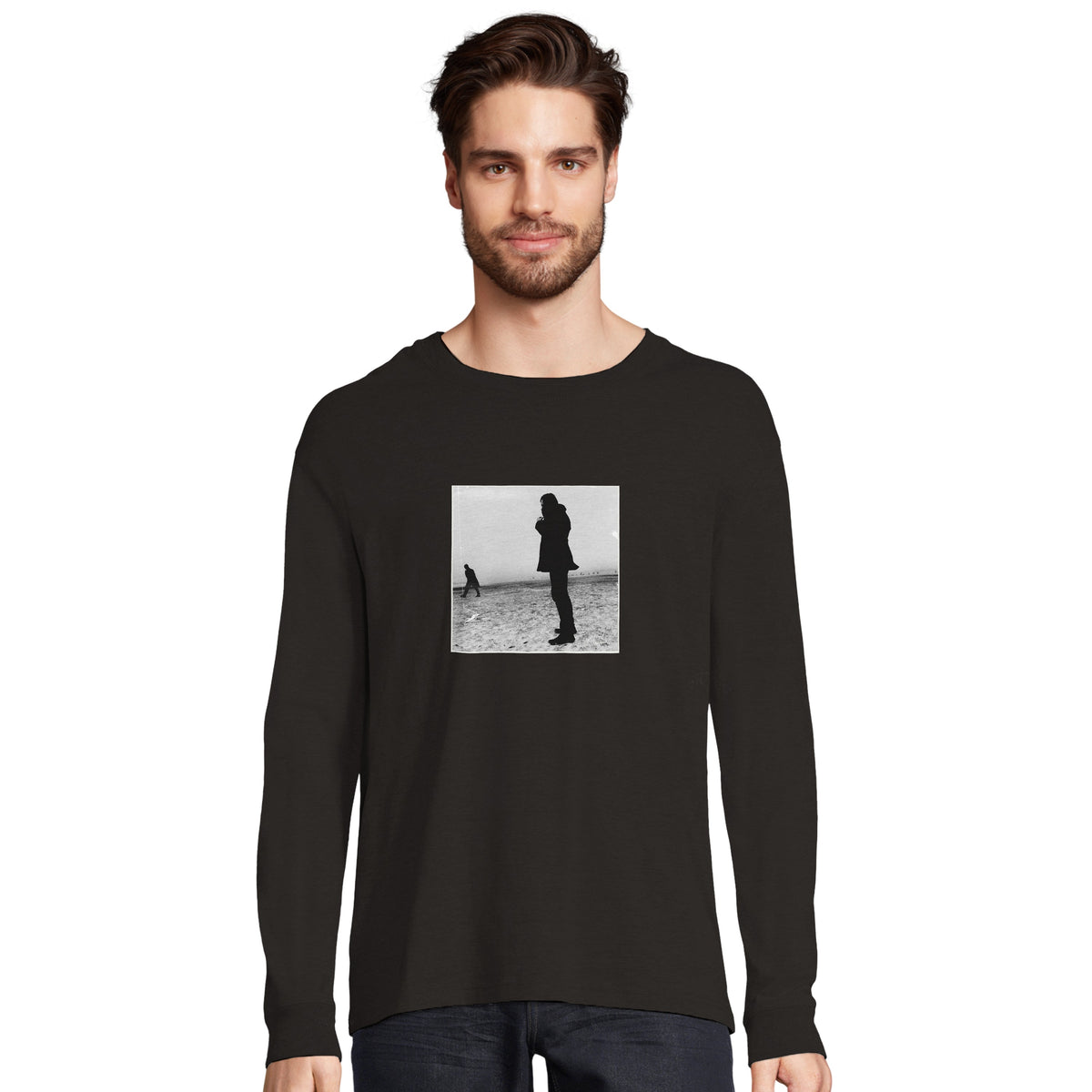 Compassion - "The Space We Share" Long sleeve Deep Black 3