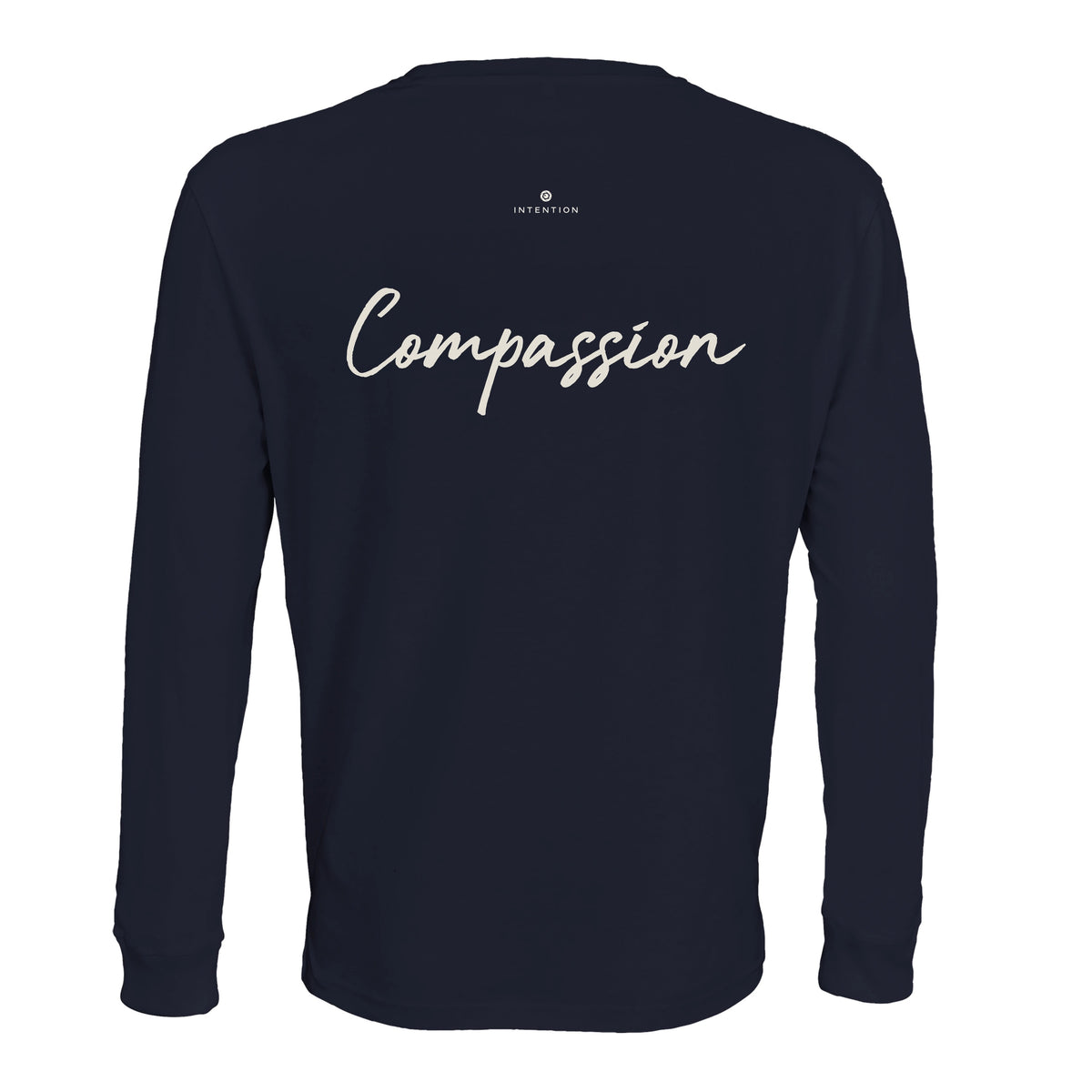 Compassion - "The Space We Share" Long sleeve French Navy 2