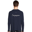 Compassion - "The Space We Share" Long sleeve French Navy 4