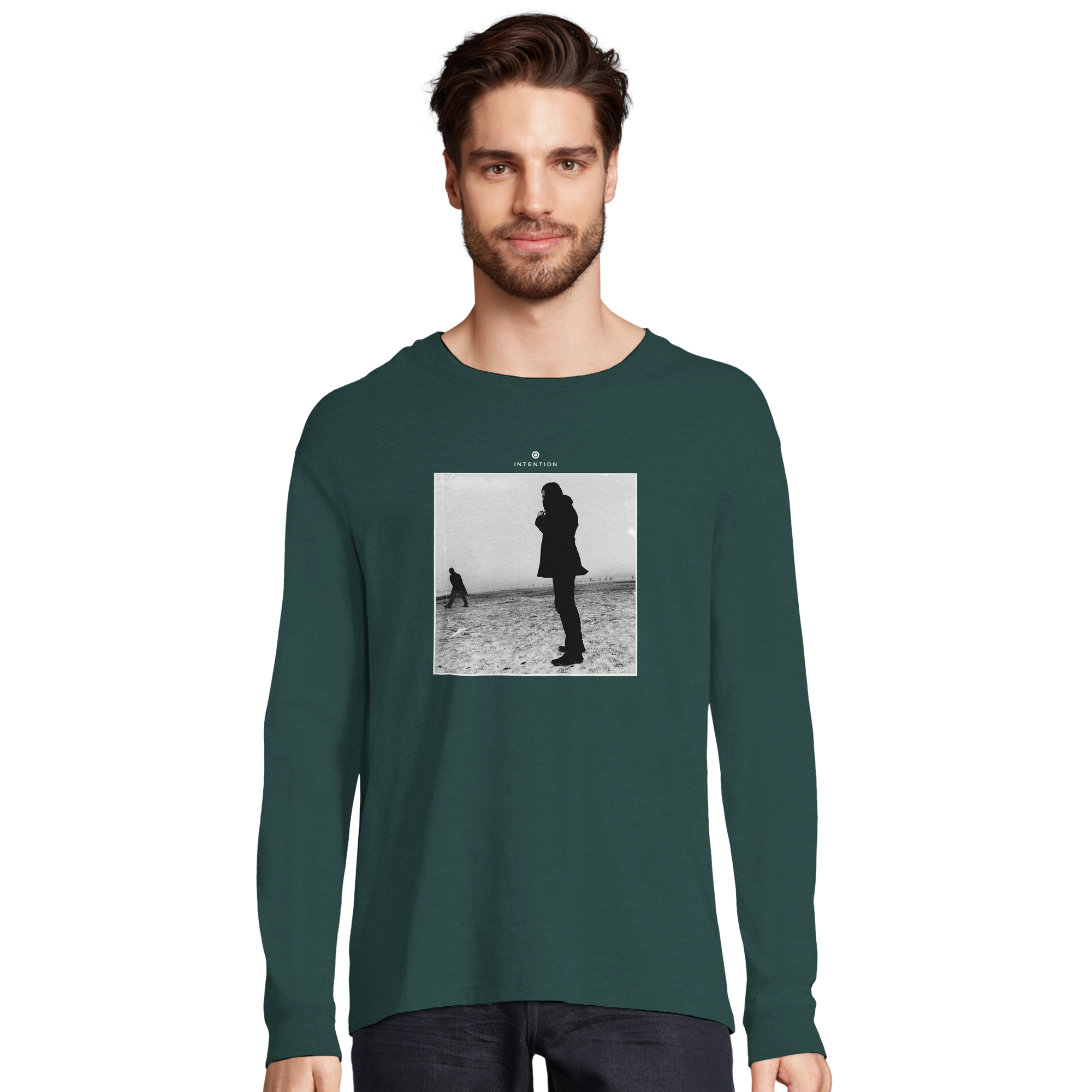 Compassion - "The Space We Share" Long sleeve green empire 3