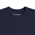 Compassion - "The Space We Share" T-shirt French Navy 2
