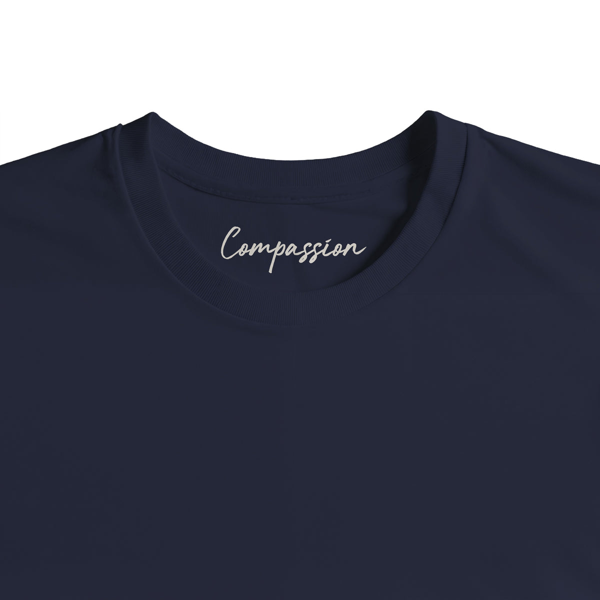 Compassion - "The Space We Share" T-shirt French Navy 2