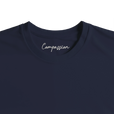 Compassion - "The Space We Share" T-shirt French Navy 2