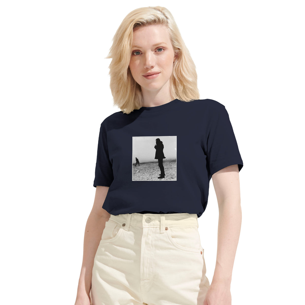 Compassion - "The Space We Share" T-shirt French Navy 6