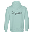 Compassion - "The Space We Share" Hoodie arctic blue 2