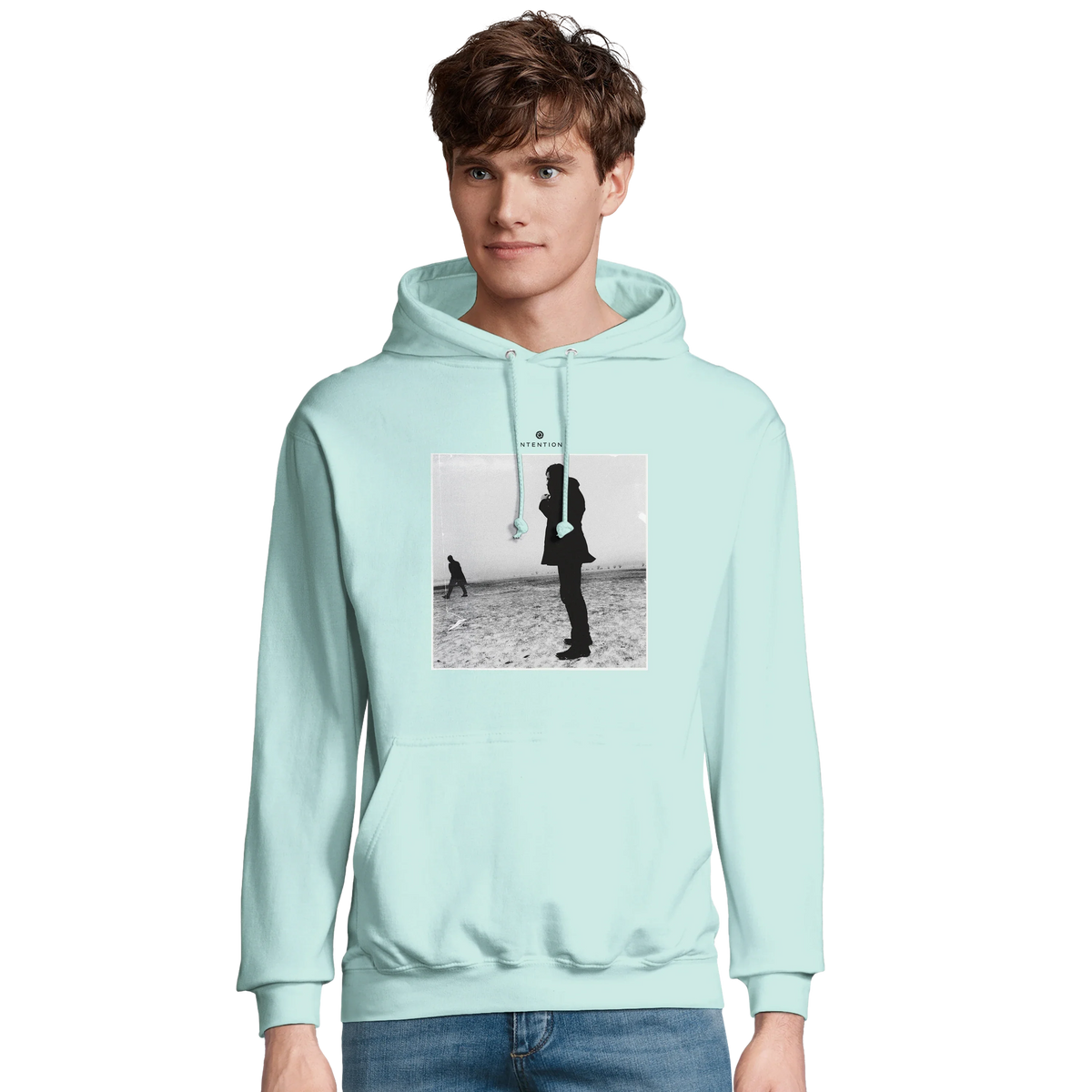 Compassion - "The Space We Share" Hoodie arctic blue 3