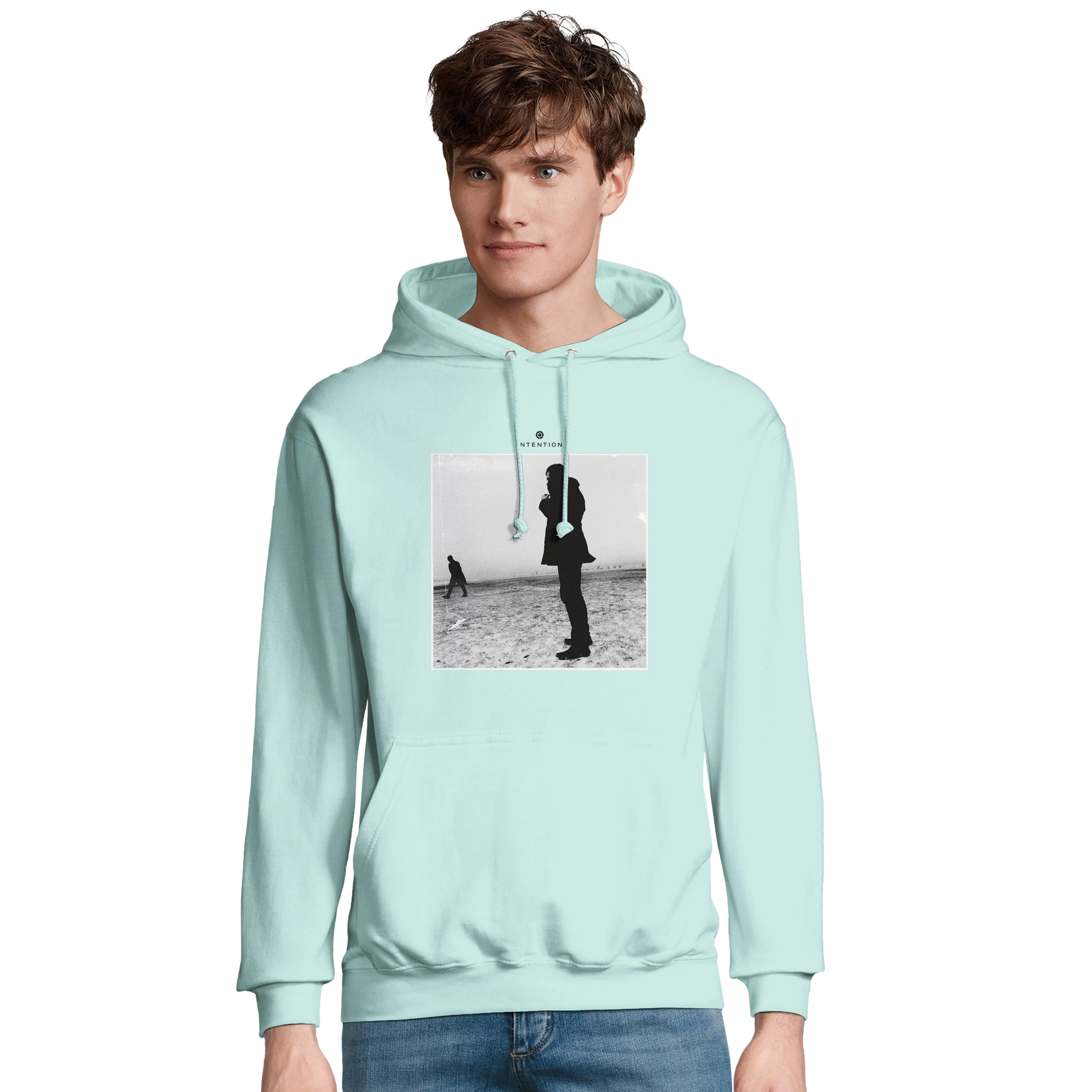 Compassion - "The Space We Share" Hoodie arctic blue 3