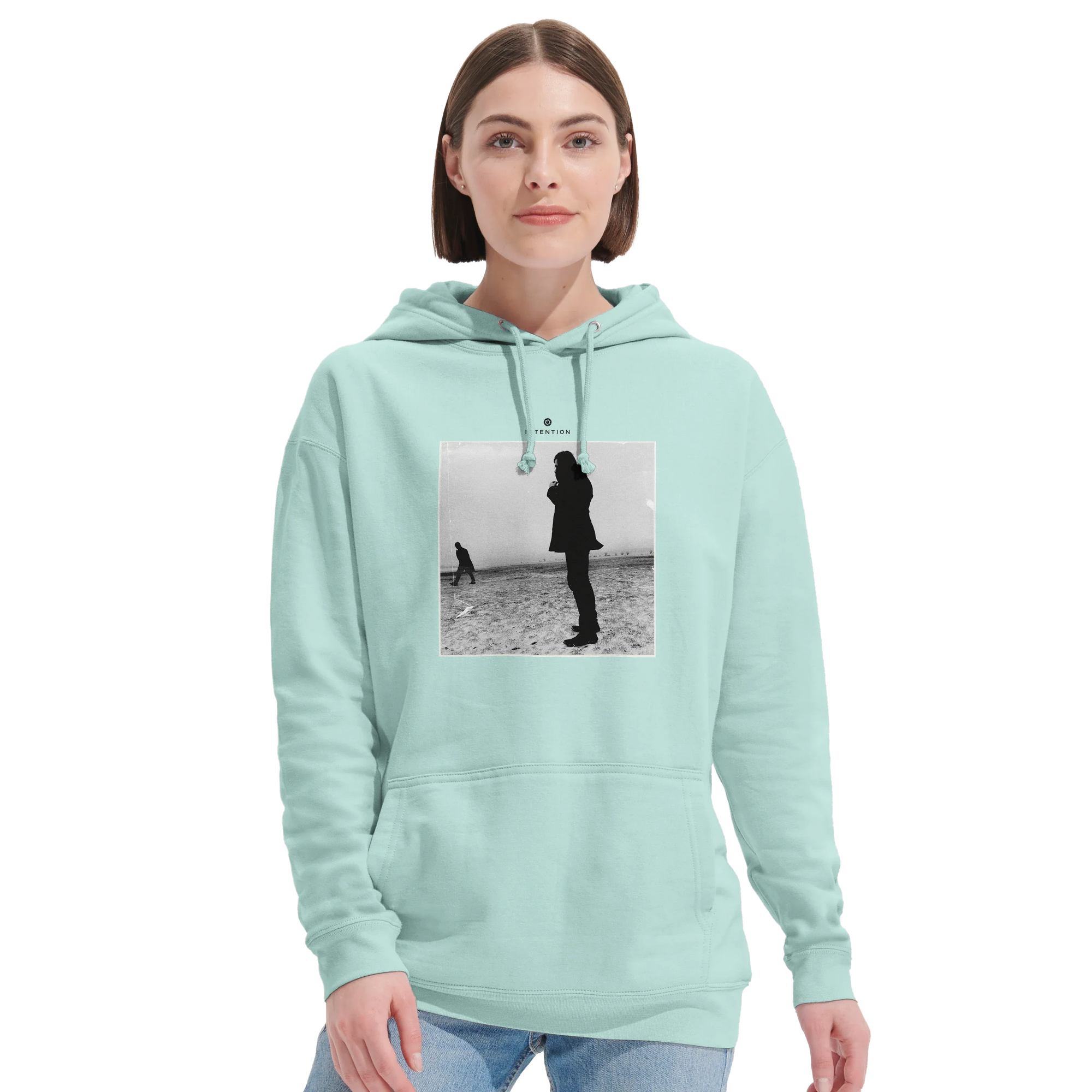 Compassion - "The Space We Share" Hoodie arctic blue 5
