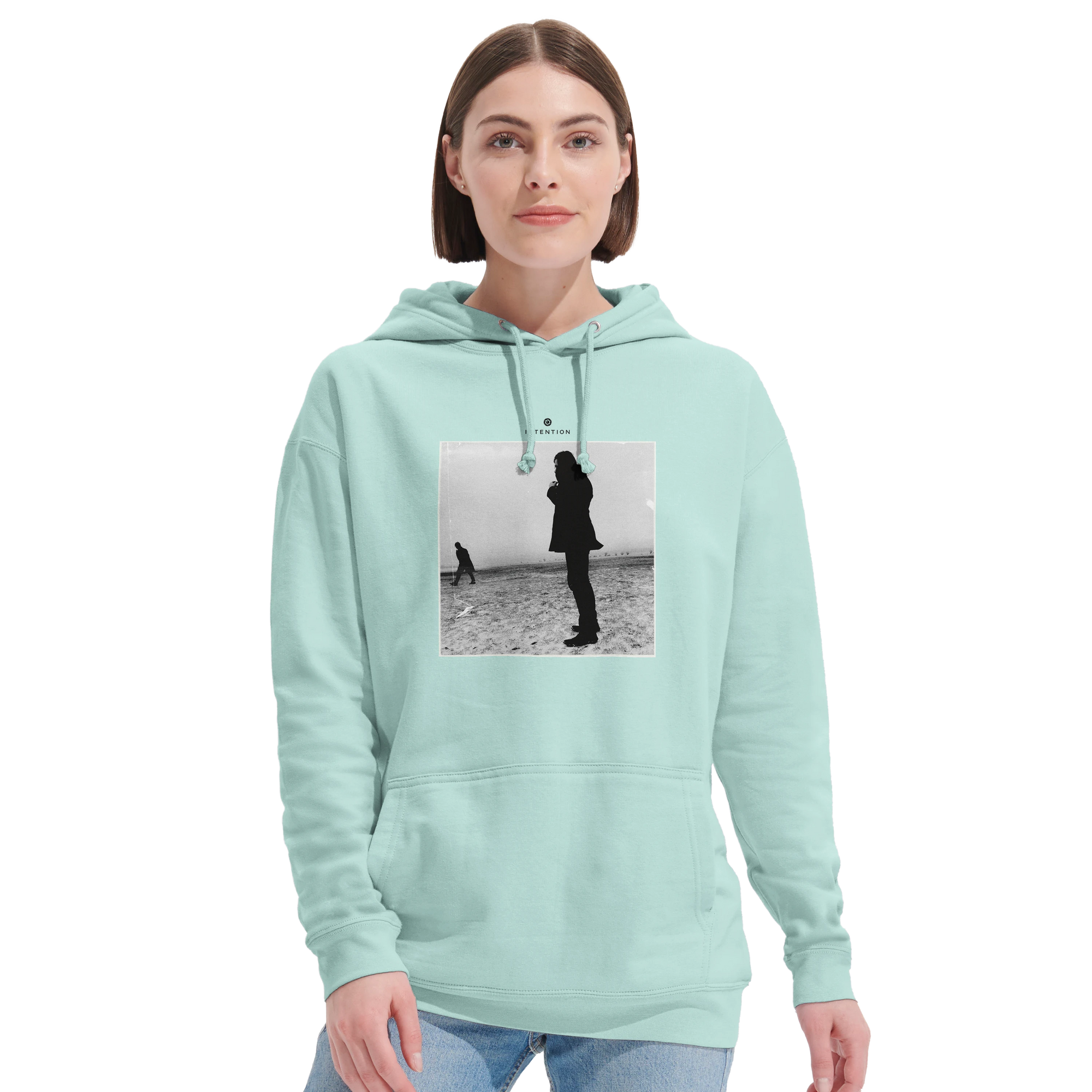 Compassion - "The Space We Share" Hoodie arctic blue 5
