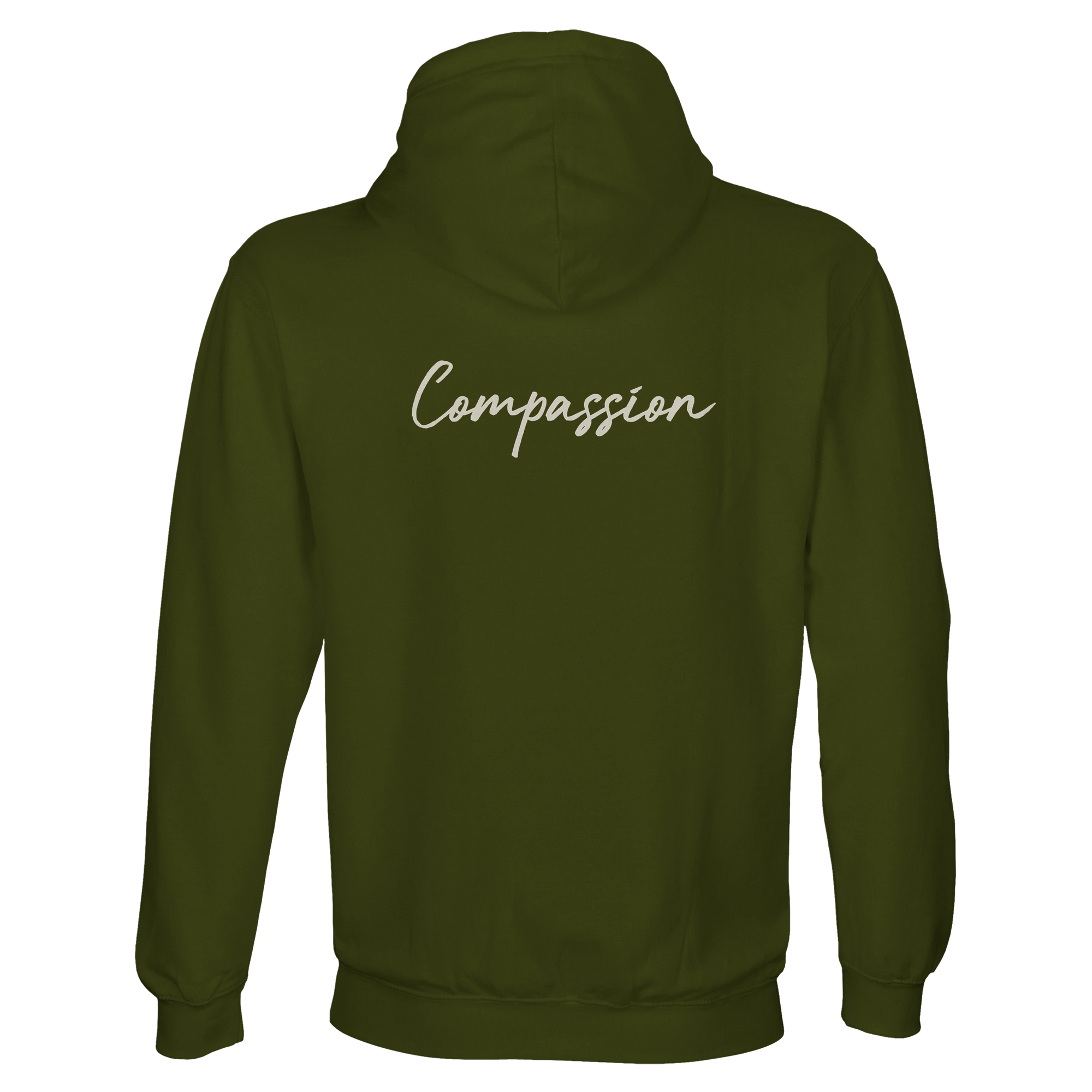 Compassion - "The Space We Share" Hoodie Army 2