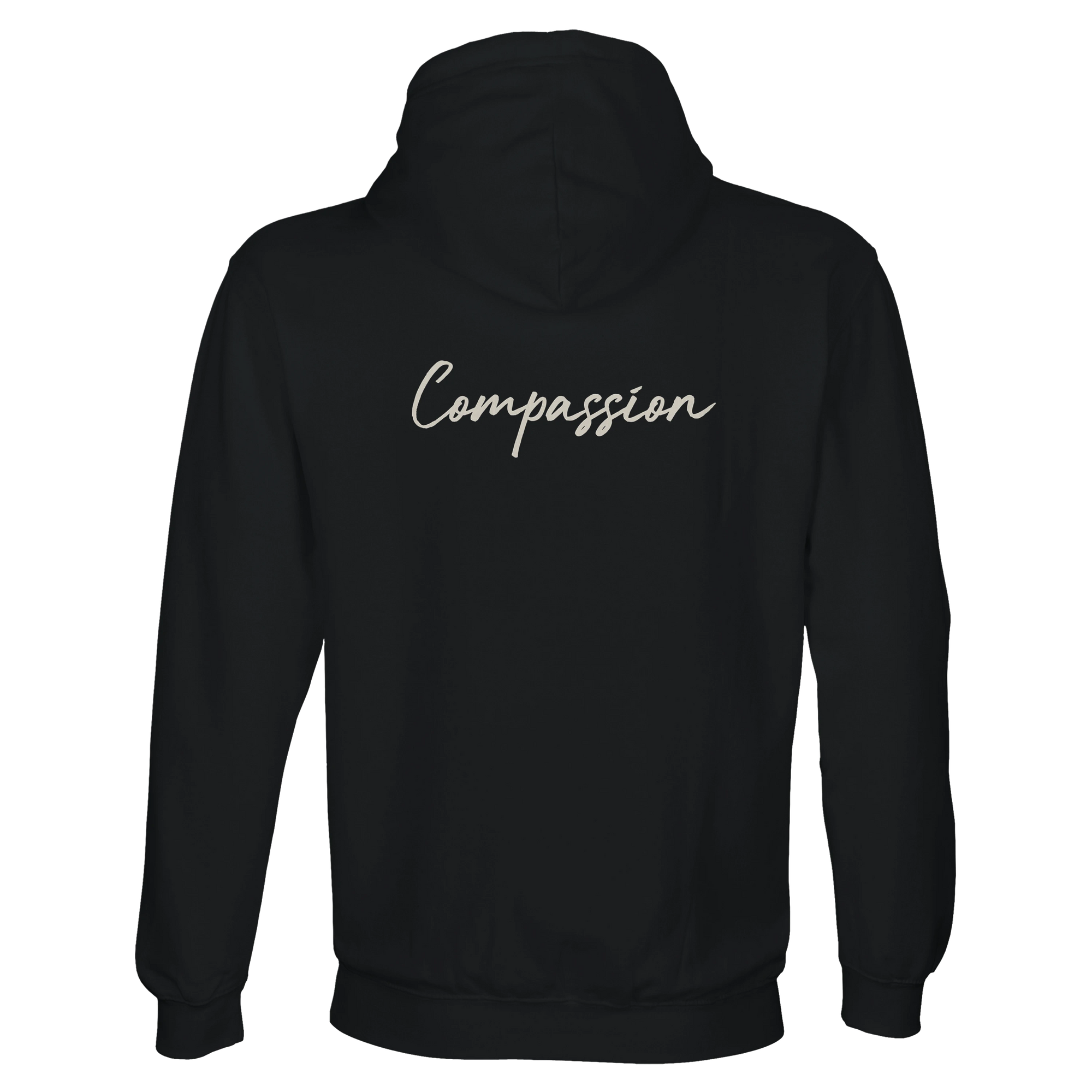Compassion - "The Space We Share" Hoodie Black 2