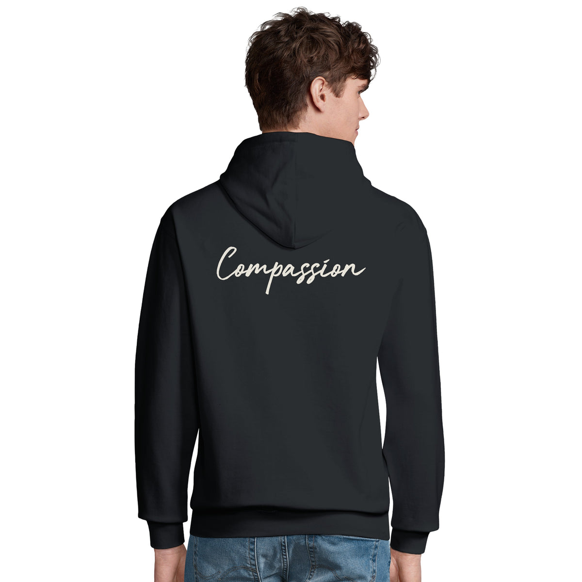 Compassion - "The Space We Share" Hoodie Black 5