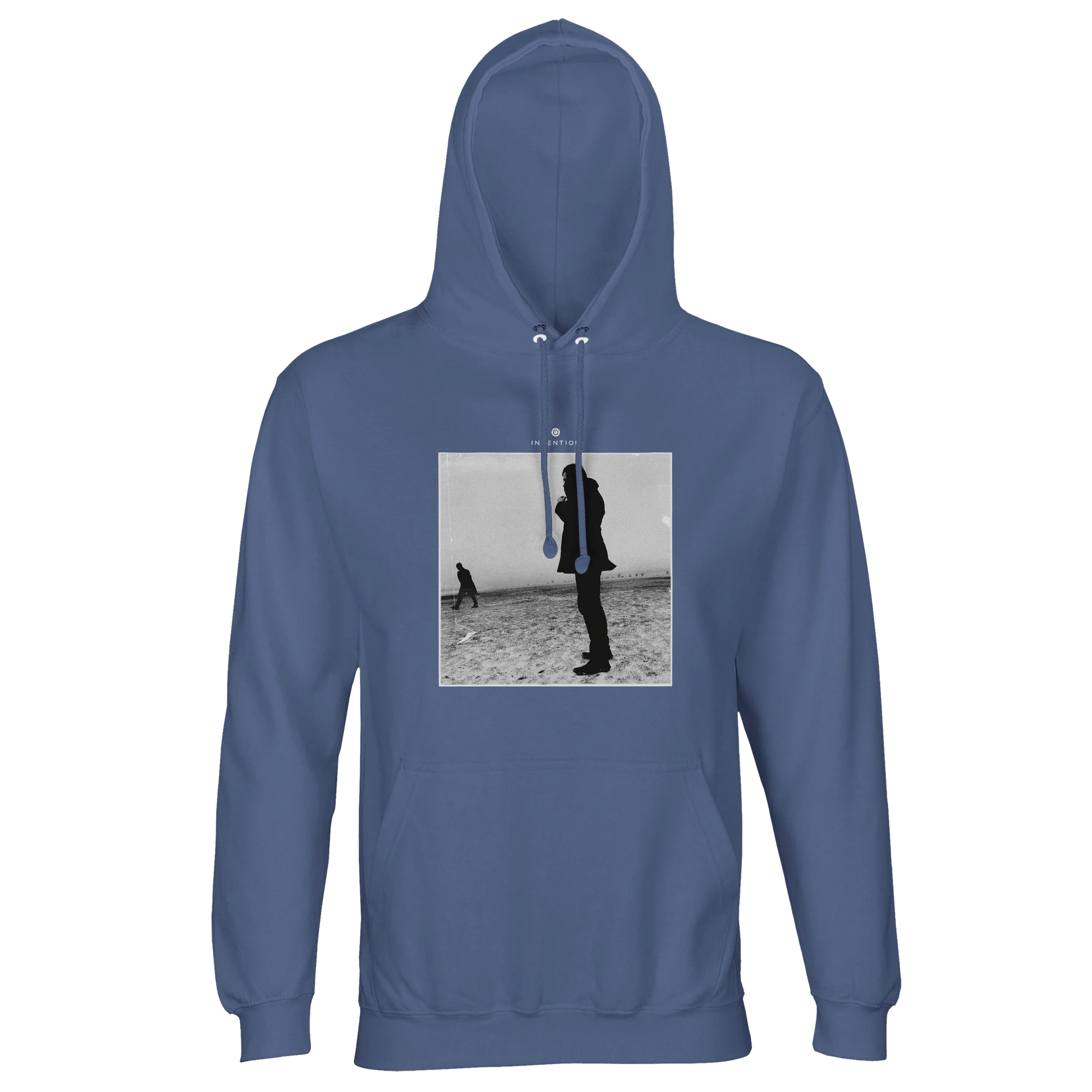 Compassion - "The Space We Share" Hoodie Blue 1