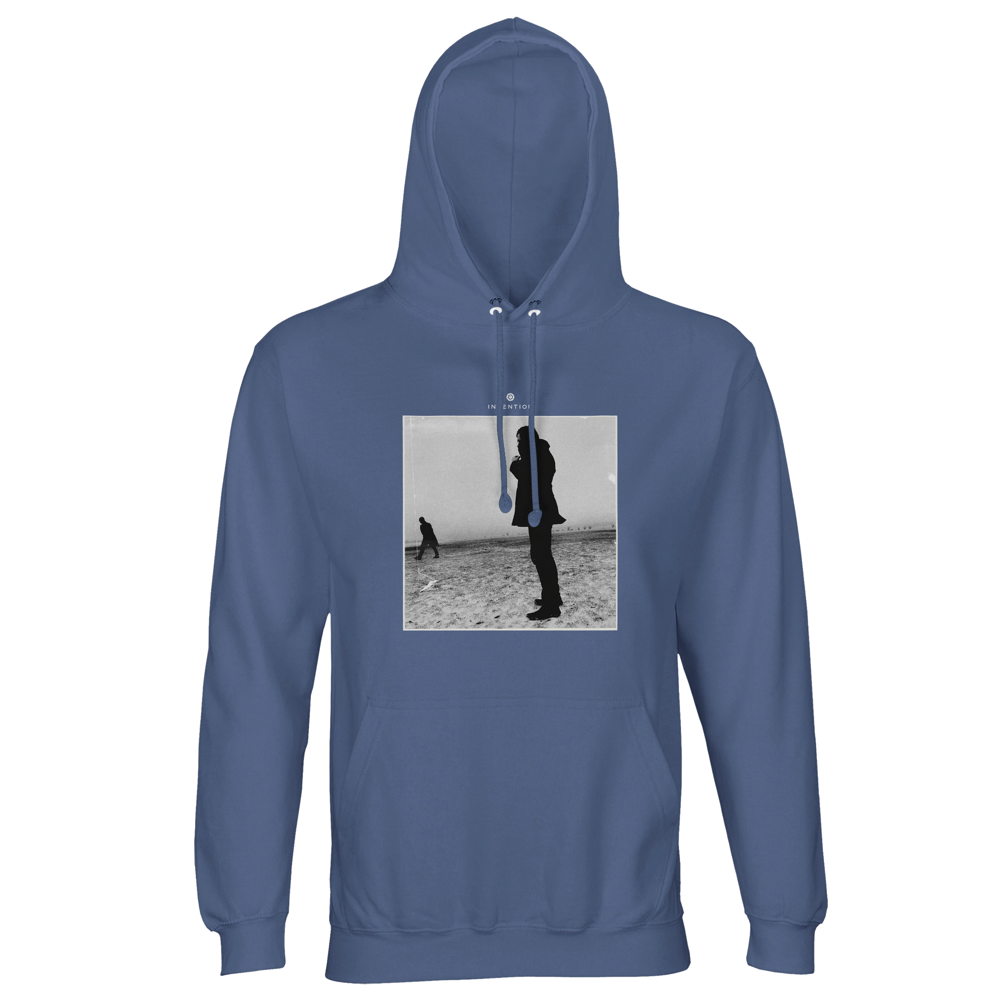 Compassion - "The Space We Share" Hoodie Blue 1