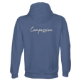 Compassion - "The Space We Share" Hoodie Blue 2