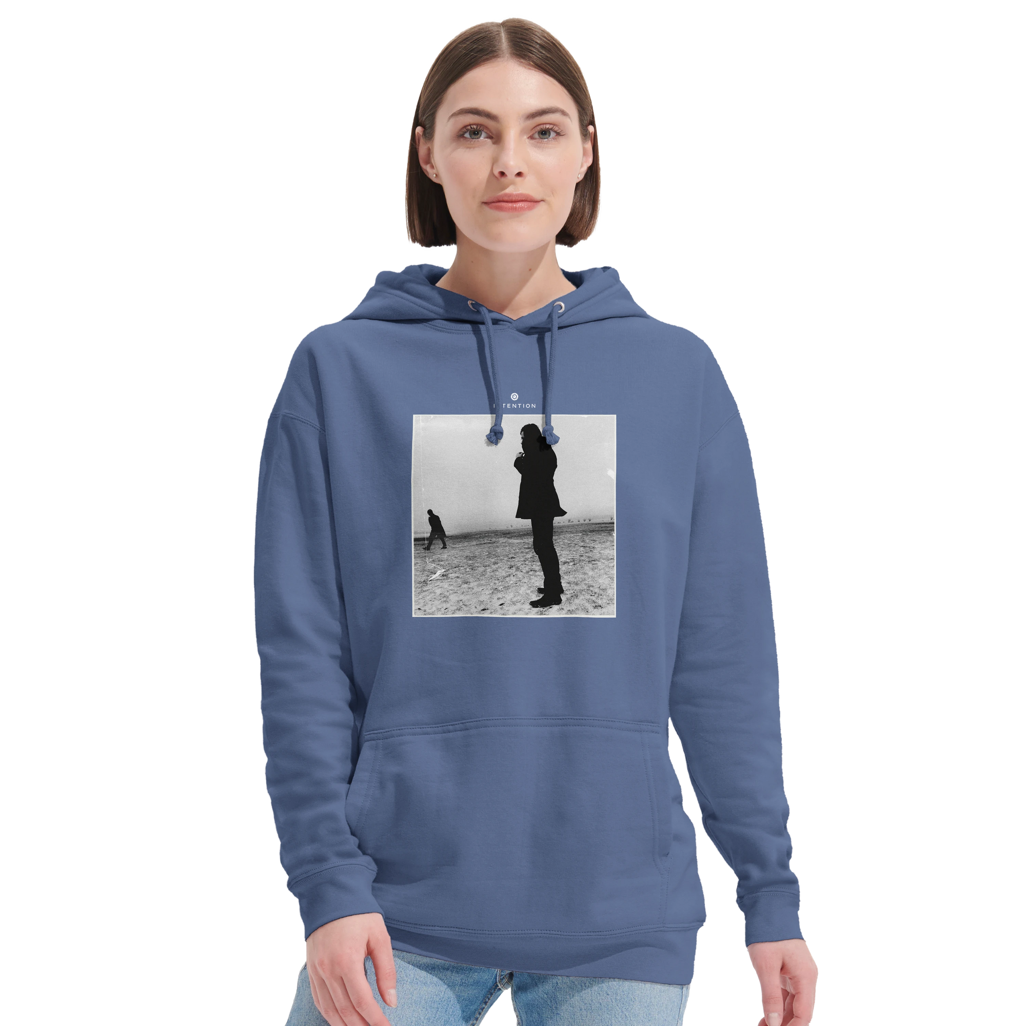 Compassion - "The Space We Share" Hoodie Blue 5
