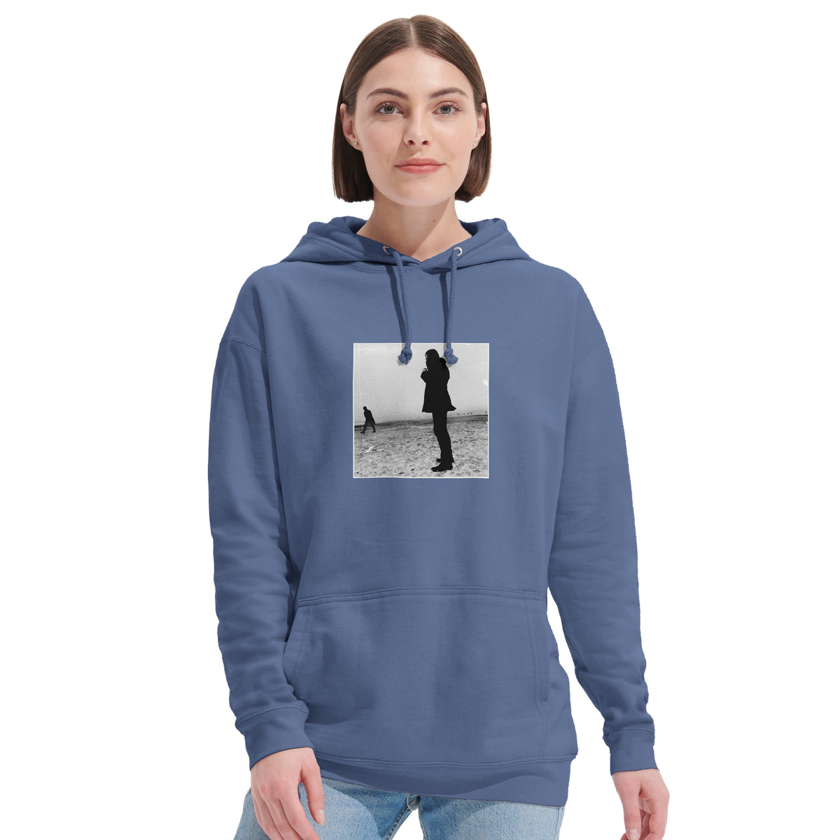 Compassion - "The Space We Share" Hoodie Blue 6