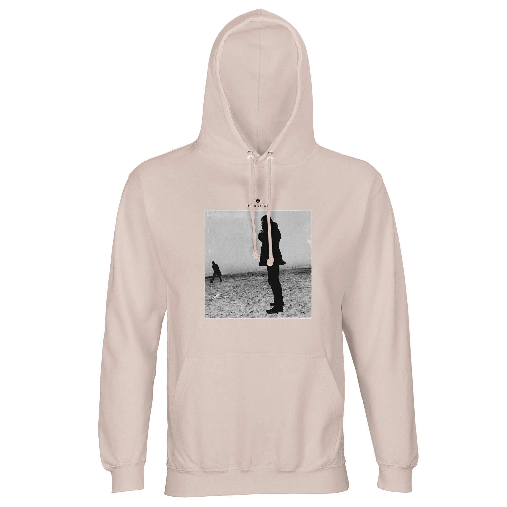 Compassion - "The Space We Share" Hoodie creamy pink 1