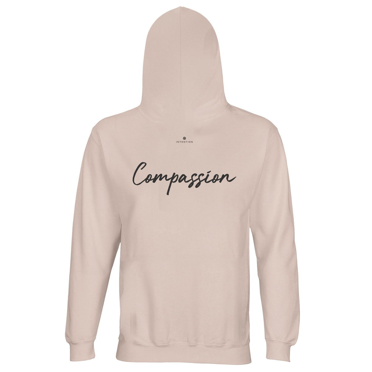 Compassion - "The Space We Share" Hoodie creamy pink 3