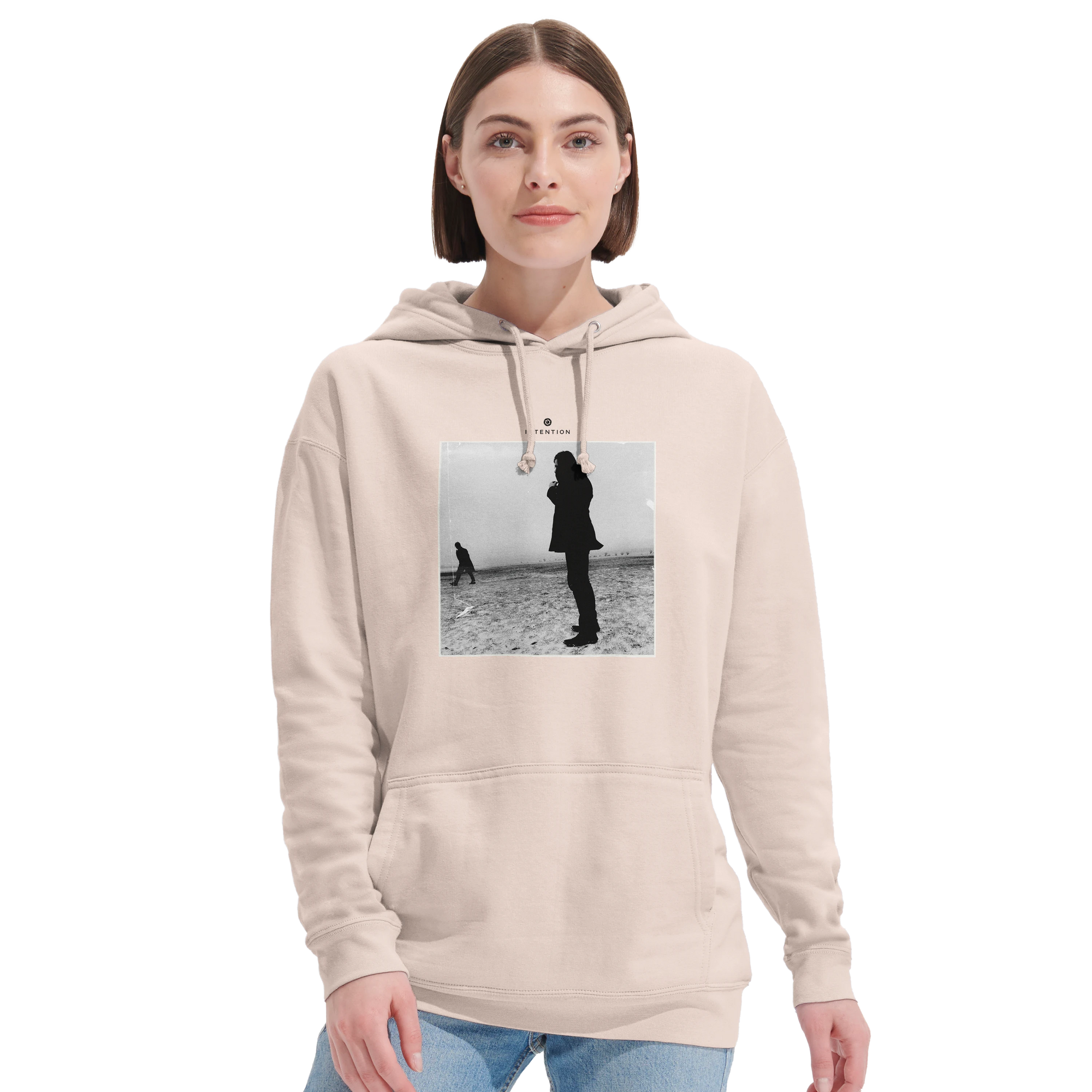 Compassion - "The Space We Share" Hoodie creamy pink 5