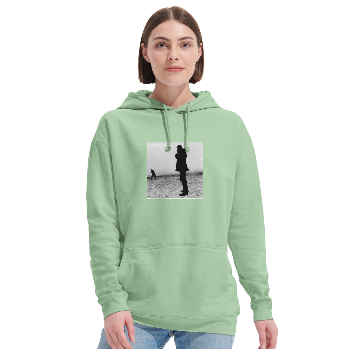 Compassion - "The Space We Share" Hoodie frozen green 6