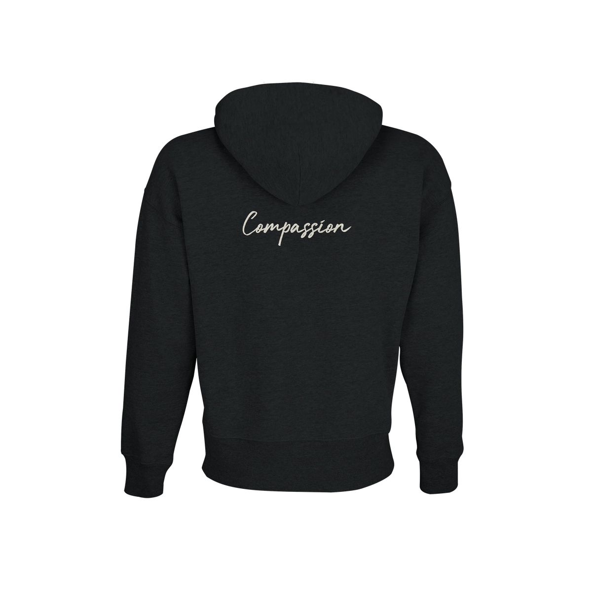 Compassion - "The Space We Share" Hoodie Black 2