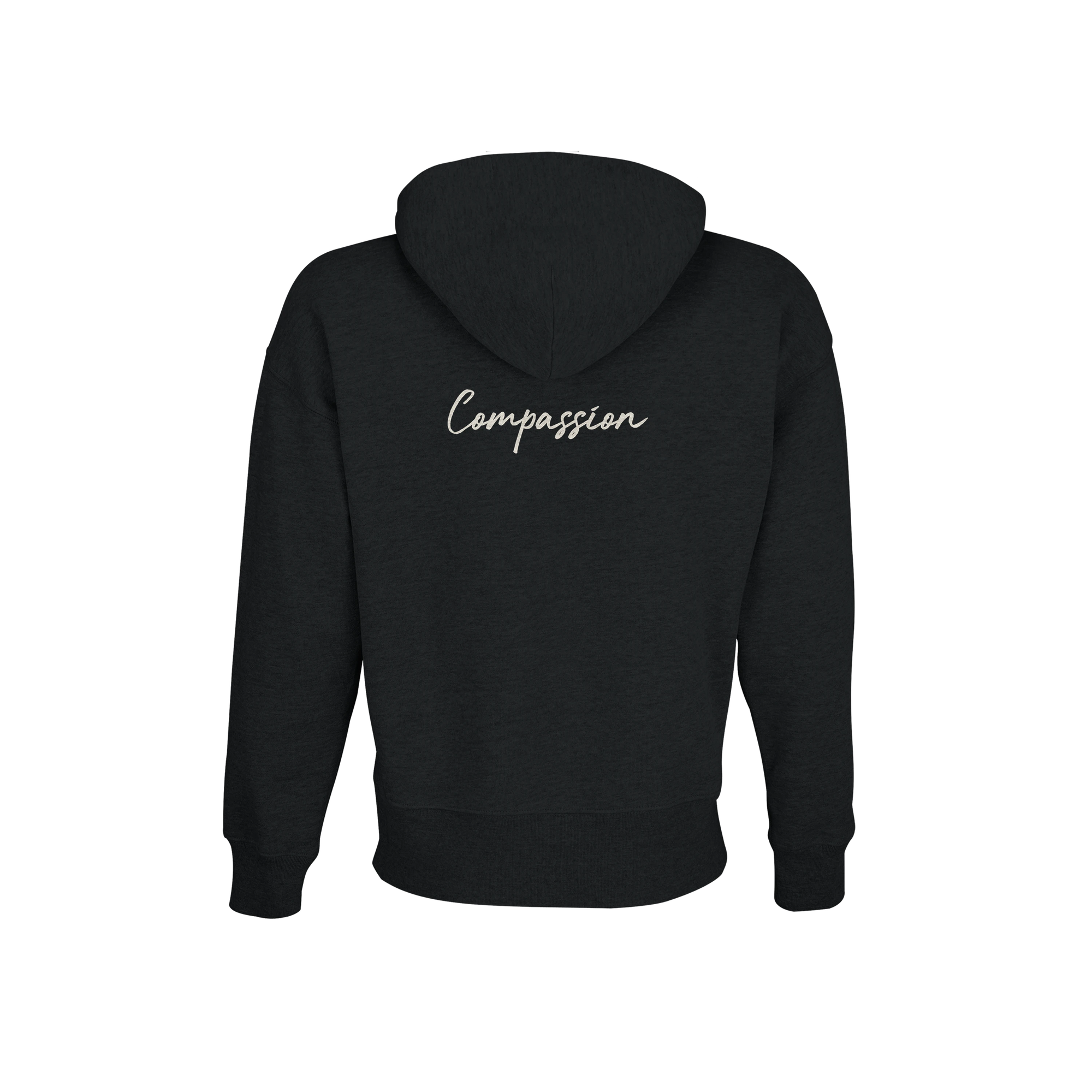Compassion - "The Space We Share" Hoodie Black 2