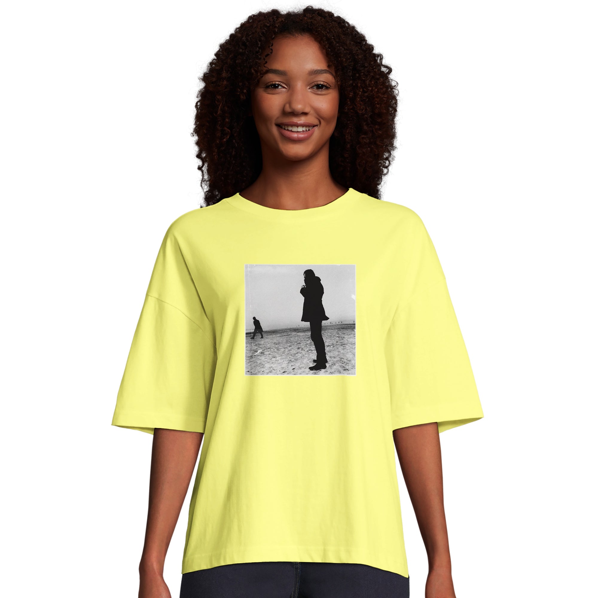 Compassion - "The Space We Share" T-shirt Light Yellow 4