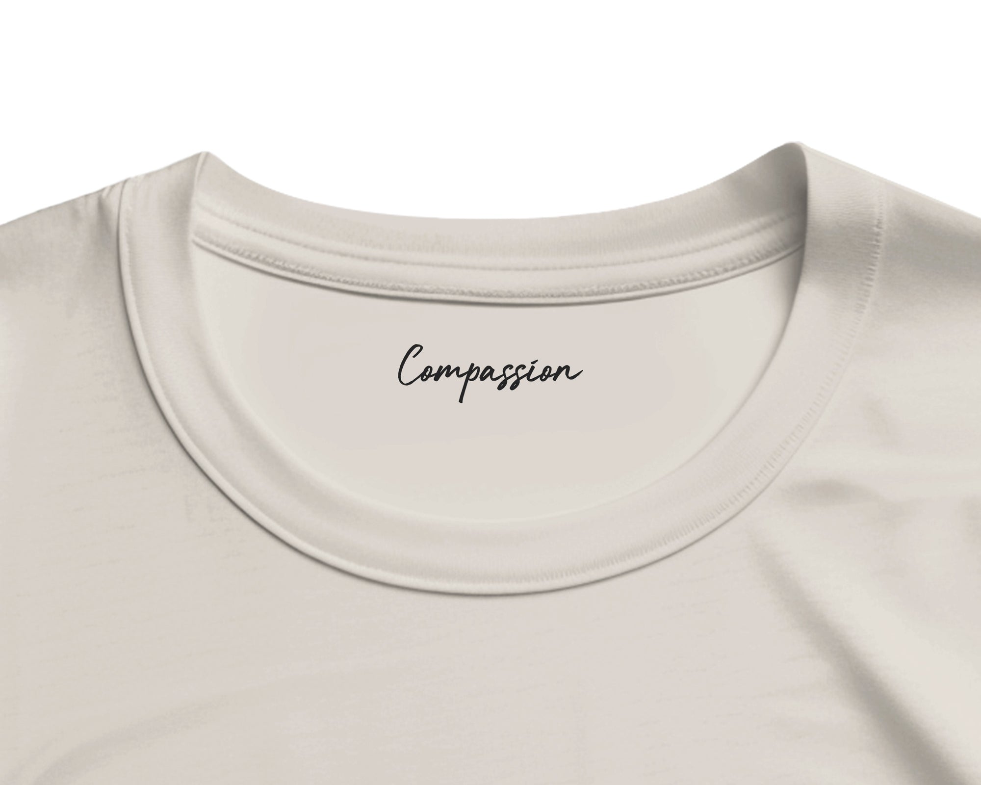 Compassion - "The Space We Share" T-shirt Off White 2